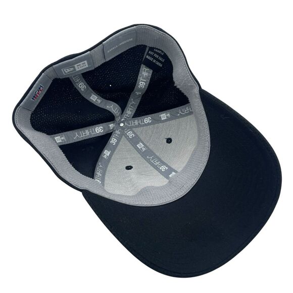 New York Jets Hat Adult Small / Medium Black Fitted Cap New Era SAMPLE - Picture 5 of 6